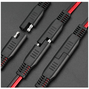 Câble d'extension SAE 12AWG 12 pouces 2 broches Connecteur rapide SAE Déconnexion Double prise <span class=keywords><strong>Hean</strong></span> Câble pour voiture VR Batterie Panneau solaire - Product Image 5