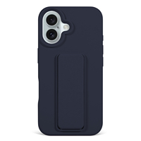 Support pliable étui mobile pour iPhone 16 housse supports en silicone étui avec support étui de téléphone antichoc pour iPhone 16 15 Pro Max