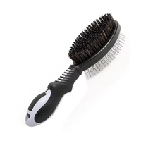 Brosse autonettoyante pour enlever les poils d'animaux, pour le toilettage des chiens et des chats, élimine les poils lâches