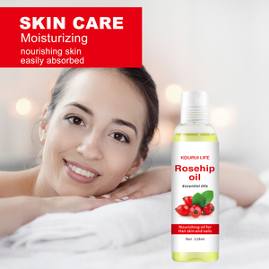 Natürliches Hagebutten öl für die Haut Haarpflege Feuchtigkeit spendende Aufhellung Anti-Aging Straffende <span class=keywords><strong>Massage</strong></span> Träger öl Reine ätherische Rose - Product Image 2
