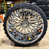 FANXI Meilleur design de roue 26x16 LBTY, même type 8x170 pour Ford F250, 6x135, 6x5.5, 24x14 pour Ford F150, Chevy 1500 avec enjoliveurs personnalisés