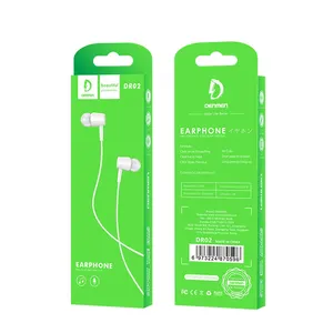 Durable Audio plug 3.5mm Original In Ear Headphones Earphone