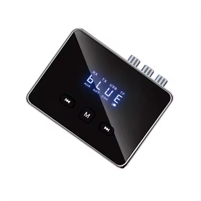 Bluetooth Transmitter Receiver 2 in 1 Audio Wireless Adapter for Car TV PC Speaker Headphone