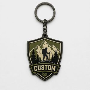 Porte-clés personnalisés en gros de haute qualité, chaînes tactiques, design souvenir, pour fans de plein air - Product Image 3