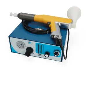 Mini Lab Powder Coating Machine With 300-400g/Minutes Spraying Powder Coating Gun In Metal Powder Coating Machinery