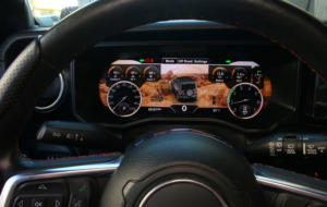 หน้าจอคู่ขนาด12.3นิ้วสำหรับ JEEP Wrangler JL 2018-2023มัลติมีเดียแอนดรอยด์แผงหน้าปัดดิจิตอล - Product Image 3