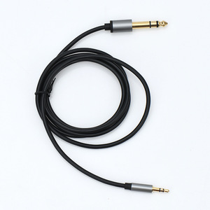 1m 3.3ft 3.5mm a 6.35mm Stereo cavo Audio <span class=keywords><strong>1</strong></span>/<span class=keywords><strong>4</strong></span> <span class=keywords><strong>1</strong></span>/8 cavo Audio da 3.5mm maschio a maschio per microfono amplificatore per chitarra e altoparlante - Product Image 4