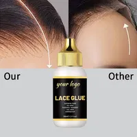 Colle adhésive originale de haute qualité pour perruques en dentelle, gel capillaire en gros sous marque privée pour perruques Lace Frontal