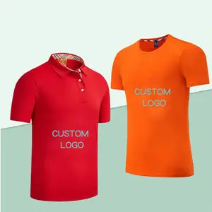 Bahan Gaya Logo Kustom 100% Katun Poliester Cetak Kerah Bulat Kaus Ukuran Besar Kaus Polos Polos Polos Wanita Pria