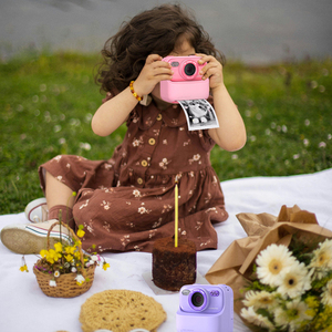 <b>Printer</b> Thermal Paper Instant Children Toy HD Video Digital Cameras Portable 16X Zoom <b>Mini</b> Instant print camera for kids - Product Image 5