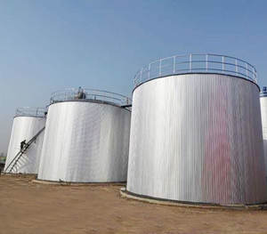 Tanque de Armazenamento de Água Personalizado YUANYA de 50000l, Tanque de Armazenamento de Asfalto de 1000l, Tanque de Armazenamento ICB, Vaso de Pressão para Motor, Aquecimento de Piso - Product Image 1