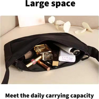 Sac à bandoulière géométrique en nylon imperméable pour femme, avec sangle épaisse, idéal pour l'extérieur – Fabrication OEM/ODM sur mesure