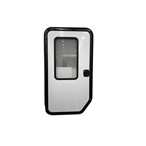 Porte en forme de larme de forme spéciale RV de haute qualité avec système de verrouillage avancé Accessoires RV Porte en forme de larme RV - Product Image 5