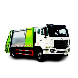 Top sale HOWO 4*2 5CBM 6m3 Small waste collection Garbage Compactor Truck Garbage Truck Dimensions