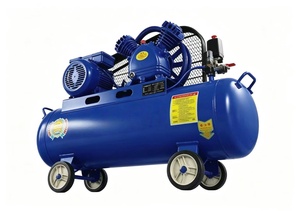 <span class=keywords><strong>Compresseur</strong></span> d'air à piston haute pression 8 bars 2,2 kW V-0,25, pompe à air puissante pour usage industriel, <span class=keywords><strong>compresseur</strong></span> d'air à piston entraîné par courroie - Product Image 3