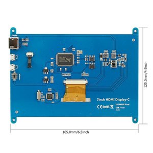 Pantalla LCD Táctil de 7 Pulgadas 1024*600 para Raspberry Pi Orange Pi, Accesorios para Placas de Monitor LCD - Product Image 3
