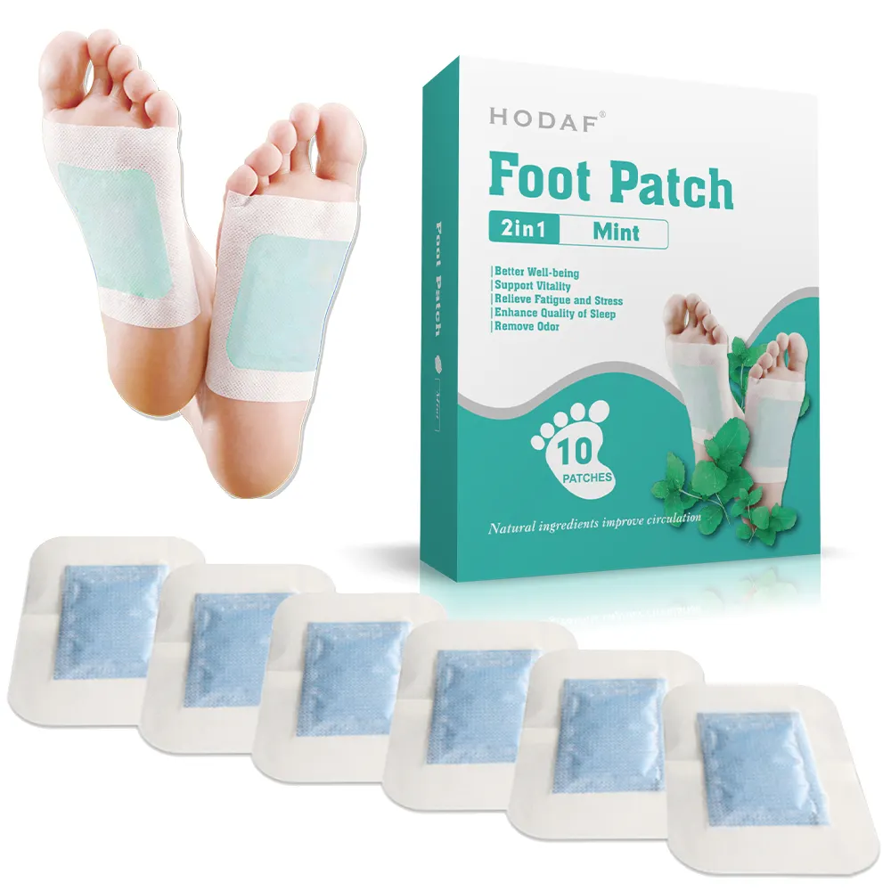 Neues meistverkauftes Korea Entgiftungs-Fußpflaster CE MSDS ISO zertifiziertes Gesundheitsversorgungsmittel Fußpad