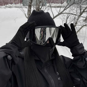 <span class=keywords><strong>2026</strong></span> 滑雪大框护目镜户外摩托车越野防风防沙男士骑行运动眼镜 - Product Image 2