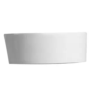 High-end Hotel Washroom Counter Basin Above Public Bathroom Ceramic Hand Sink Bathroom European-style Countertop Wash Basin