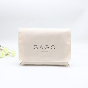Pochette d'emballage pour vêtements de bain en coton sergé naturel de haute qualité, sac de protection anti-poussière pour chaussures en coton - Product Image 5