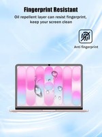 Protection d'écran pour MacBook Neo 13 pouces, film protecteur transparent HD en PET, anti-rayures, sans bulles, installation facile