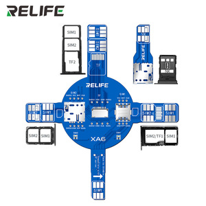 เครื่องทดสอบสัญญาณซิม RELIFE XA6 สำหรับบอร์ดมัลติฟังก์ชั่น รองรับการ์ดซิม TF และ <span class=keywords><strong>NM</strong></span> สำหรับโทรศัพท์มือถือ ทำจากพลาสติก - Product Image 1