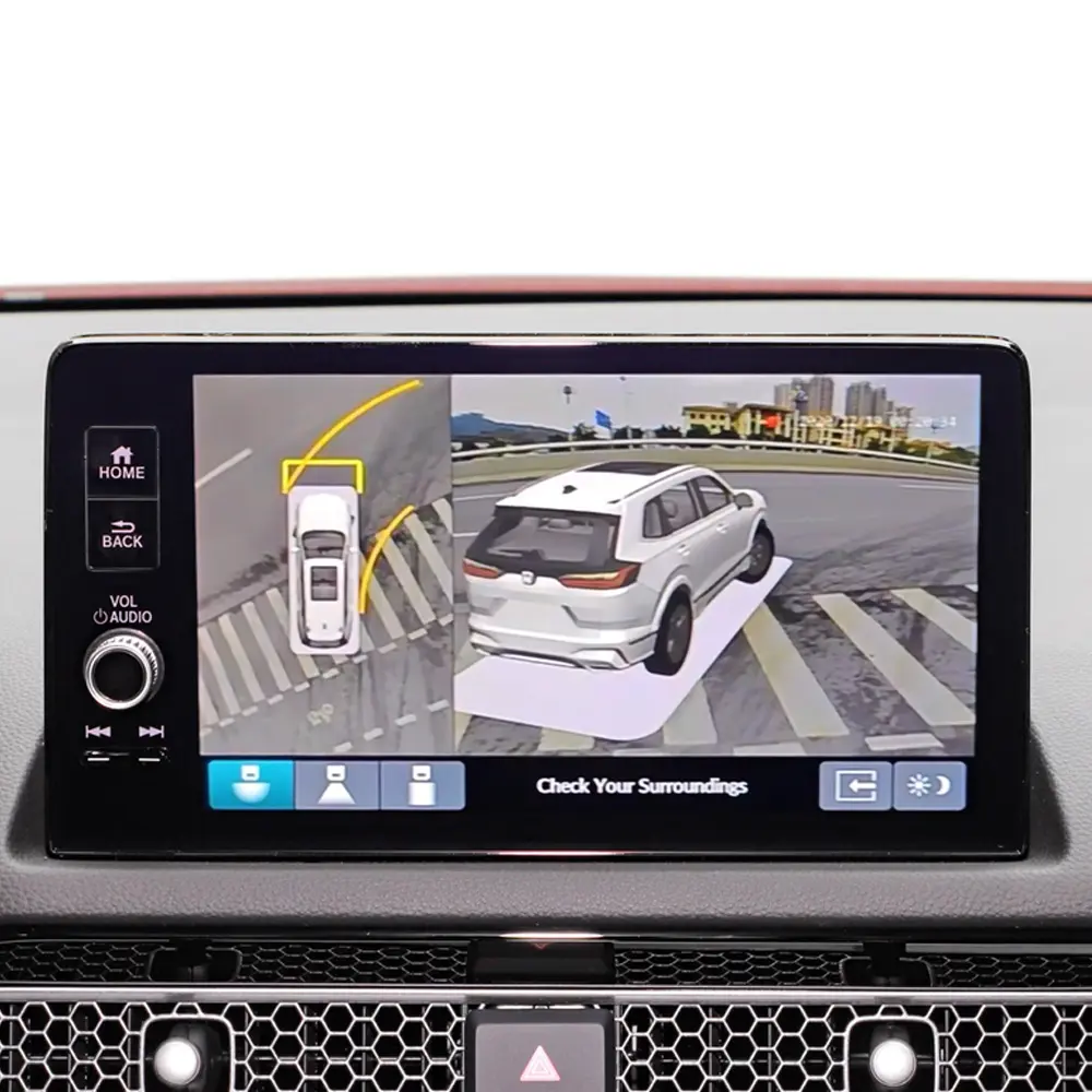 AHD Car 360 degree Camera Original Screen Bird View System Sinjet Carplay Hd 3D for Honda 11th gen CIVIC IP67