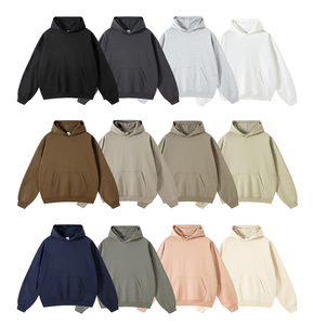 High Quality <b>Men's</b> <b>Hoodies</b> <b>Sweatshirts</b> Unisex Oversized Pullover <b>Hoodies</b> Custom logo Blank Heavyweight <b>Men</b> Custom Cotton Hoodie - Product Image 5