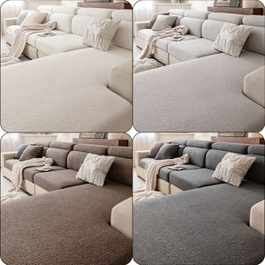 Funda <span class=keywords><strong>de</strong></span> Sofá <span class=keywords><strong>de</strong></span> Felpa <span class=keywords><strong>de</strong></span> Estilo Nórdico Moderno, Elástica <span class=keywords><strong>de</strong></span> Spandex/Poliéster, Antideslizante, Lavable a Máquina, Apta para Mascotas, Cálida para Invierno - Product Image 2