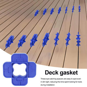 ตัวเว้นระยะพื้นพลาสติกอเนกประสงค์แบบหนา 4-in-1 หลายขนาด สำหรับใช้ในโรงแรมทันสมัย ใช้ซ้ำได้ ปรับความกว้างรอยต่อพื้นได้ - Product Image 4