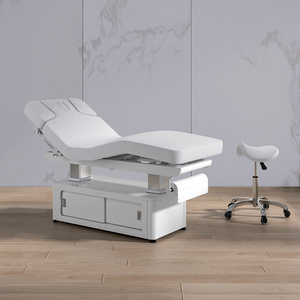 4모터 미용사 테라피 스파 웰니스 트리트먼트 살롱 화장품 전동 연장 뷰티 속눈썹 페이셜 테이블 마사지 베드 - Product Image 1