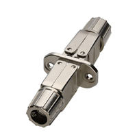 Vente en gros Coupleur en ligne Cat6A Connecteur FTP RJ45 Fiche jack modulaire sans outil Cat6A Keystone