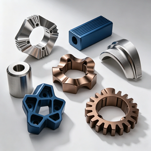 Piezas de Ferretería Industrial de Alta Precisión, Mecanizadas por CNC, de Acero Inoxidable y Aluminio Anodizado, en Diversas Formas - Product Image 1