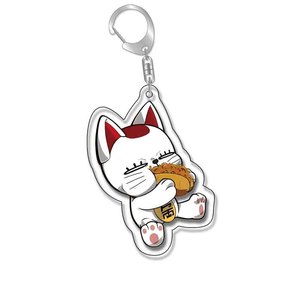 Porte-clés en acrylique transparent <span class=keywords><strong>Anime</strong></span> <span class=keywords><strong>DD</strong></span> Cat de haute qualité, 8 couleurs - Product Image 4