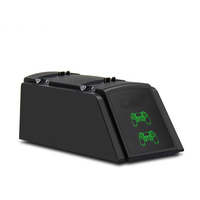 Support de chargeur double avec station de charge rapide et indicateur d'état Étui de manette de jeu pour PS4 pour PS4 Slim et pour PS4 Pro-Essential Game Acc