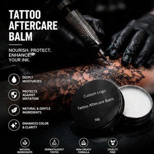 Durable Practical Tattoo Balm, Mini Bulk Dual Sizes & Various <b>Weights</b>, Personalized Logo Tattoo Care Balm - Product Image 4
