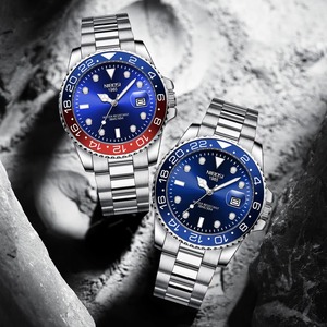 Drioshipping Montres à quartz pour hommes Montre-bracelet à bracelet en acier inoxydable de haute qualité et design moderne - Product Image 3