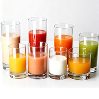 Vasos de Vidrio Highball con Logotipo Personalizado, Vasos Transparentes para Cócteles para Bares y Restaurantes