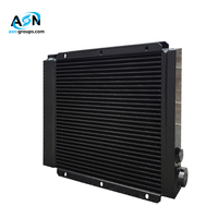 Nouveau 12v/24v radiateur refroidi par air industriel radiateur à huile hydraulique compresseur d'air refroidisseur d'huile générateur industriel chaleur aluminium