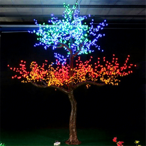 Árbol de Flores de Cerezo Iluminado para Exteriores, para Decoración de Jardines, Plazas y Espacios Públicos - Product Image 1