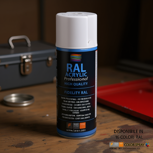 Pintura en Aerosol Acrílica Profesional Ral 3000 Rojo Fuego, Alta Calidad, Color Fidel - Product Image 2