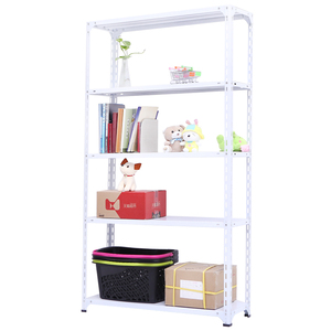 Ángulo de acero almacén estante de almacenamiento de tamaño medio estante de exhibición de supermercado hogar estante - Product Image 3