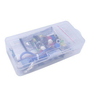 Kit de aprendizaje para principiantes de la placa de pruebas: Módulos de sensor de sonido/<span class=keywords><strong>nivel</strong></span> de <span class=keywords><strong>agua</strong></span>/humedad/distancia, componentes LED y tutorial - Product Image 3