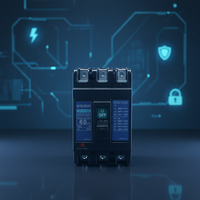 Disjoncteur sans fusible modèle NF 60-CS 3P/60A 25kA 220V, unité de déclenchement thermique-magnétique, partie en cuivre, point de contact argenté, fiable