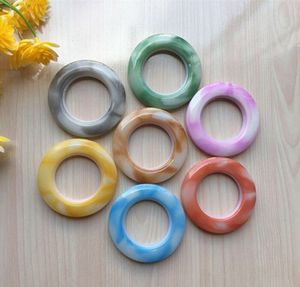 Œillets à Anneaux Décoratifs en Plastique pour Rideaux, Vente en Gros, Couleurs Variées - Product Image 5