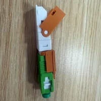 Connecteur rapide à fibre optique ES250D APSC pour câble de branchement FTTH, connecteur rapide SC/APC pour fibre optique