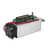 0-120W FM-Sender 87,5-108MHz FM-Radiosender mit Vollschutz-Design, Unterstützt SD-Karte und MP3