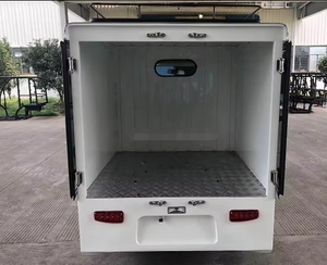 2025 Venda Quente Entregar Veículo CEE COC Appove 4 Rodas de Alta Potência 2 Lugares Pickup Transporte de Carga Van Elétrica para a Família - Product Image 3