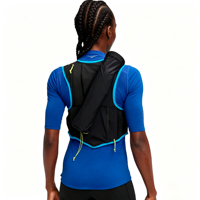 Gilet d'hydratation léger et respirant unisexe avec 2 flacons souples pour la course à pied, le marathon, la randonnée et le cyclisme