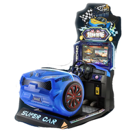 Machine de jeu vidéo Moto Moto Arcade à deux joueurs en métal et plastique Anglais Garantie 1 an
